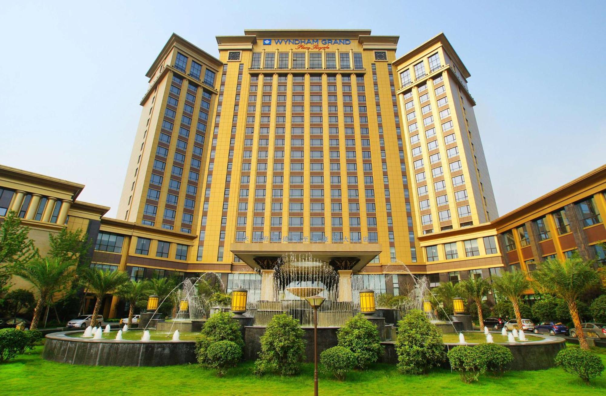 Wyndham Grand Plaza Royale Palace Chengdu Zewnętrze zdjęcie